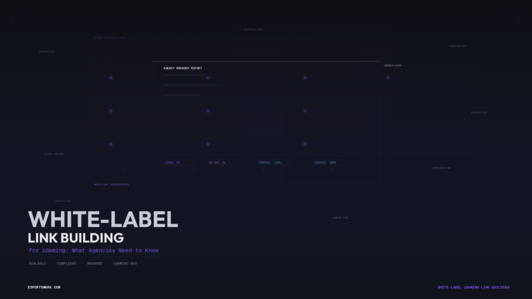White-Label Link Building for iGaming