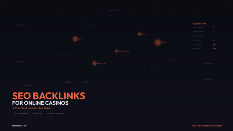 SEO backlinks for online casino