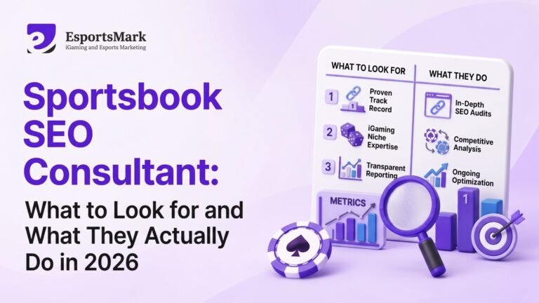 Sportsbook SEO Consultant